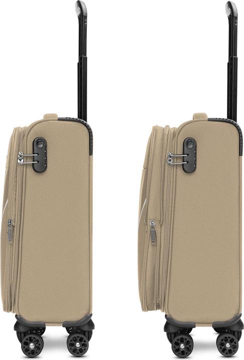 Immagine prodotto Stratic carrello cabina taska a 4 ruote S 55 cm con piega ad espansione (41 l)