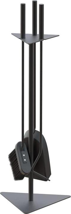 Immagine prodotto Vounot Set per caminetto, Nero (58 x 18 x 18 cm)