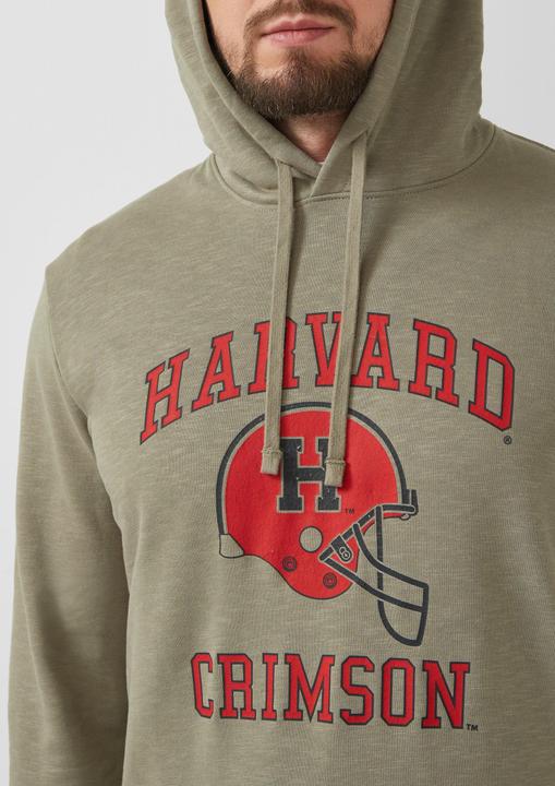 Produktbild s.Oliver Kapuzen-Sweatshirt im Modern Fit mit College-Artwork (3XL)