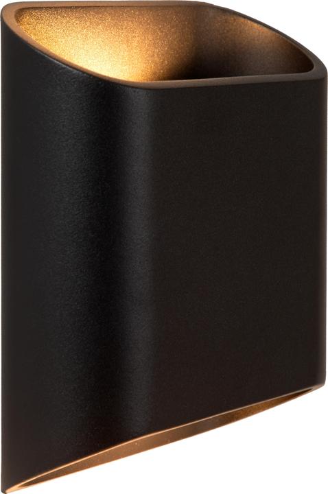 Produktbild Lucide ATILA LED Wandleuchte 2-fach 5W dimmbar IP65 Warmweiss Modern Schwarz 69805/12/30 (500 lm, IP65)