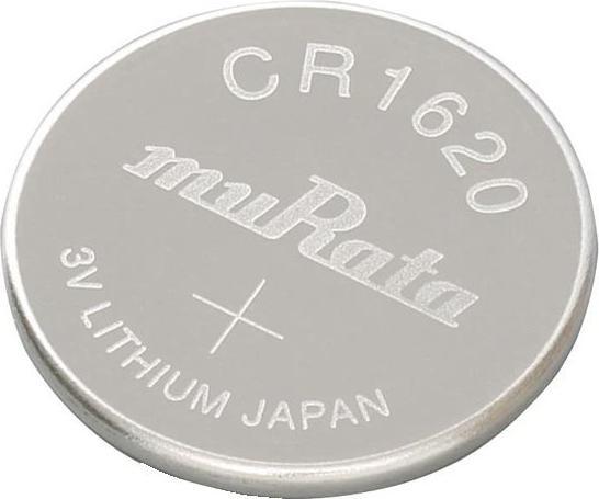 Produktbild Murata Lithium-Knopfzelle CR 1632 (5 Stk., CR1632, 140 mAh)