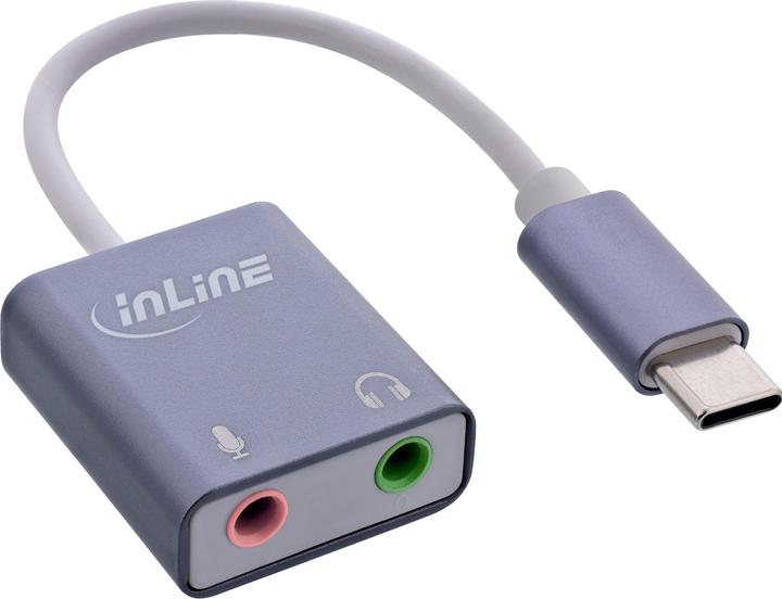 Immagine prodotto InLine USB Audio Soundadapter (USB-C)