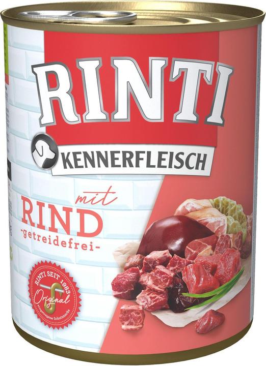 Produktbild Rinti Kennerfleisch Rind (Adult, 1 Stk., 800 g)