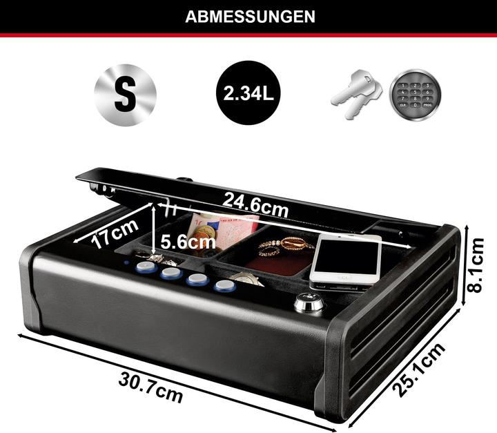 Image du produit Master Lock Kompakttresor MLD08E (2.34 l)