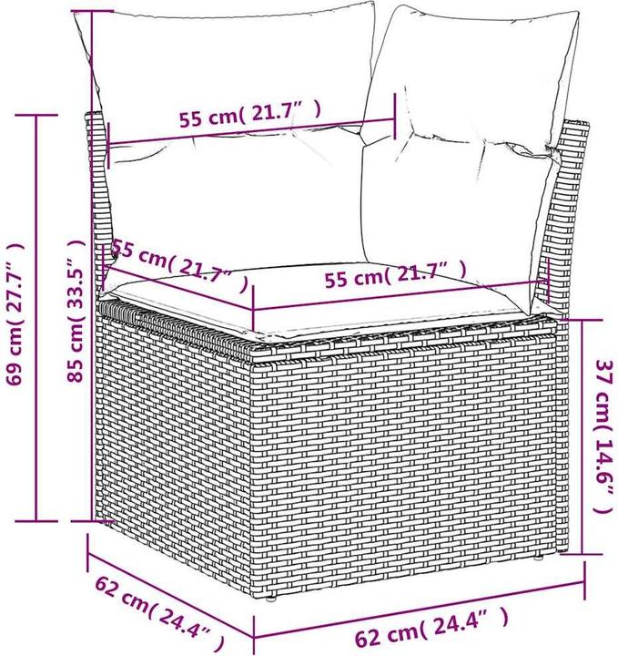 Actual product image vidaXL Ulises