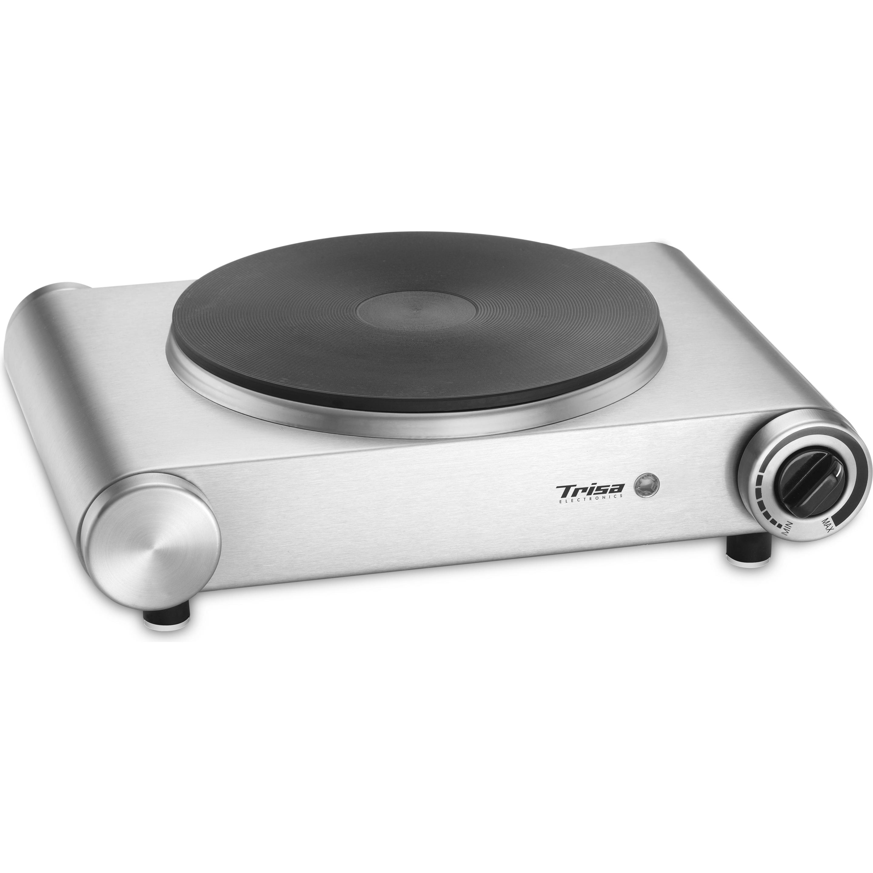 Trisa 1er Kochplatte "Just cook", Kochplatte, Silber