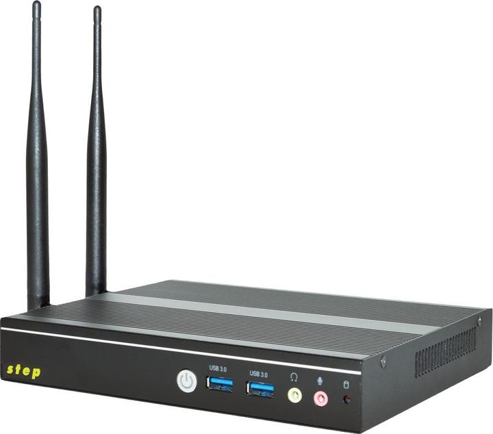 Produktbild Step PC Micro DS8105 inkl. Windows 10 IoT 2021 (i5-10210U 8GB 250GB SSD 3G/4G/LTE 1x DP 2x HDMI) (Intel Core i5-10210U, 8 GB, 250 GB, Intel UHD Graphics)
