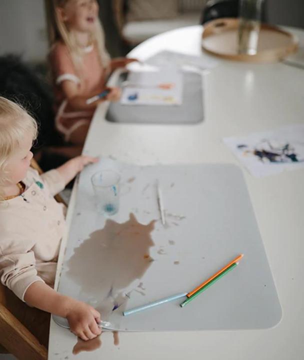 Actual product image Noui Noui Children's Table Set XL Dusty blue 55 x 45 cm