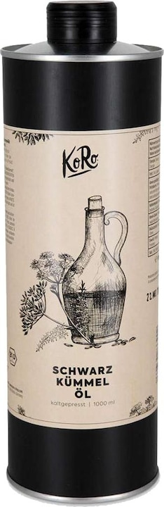 Actual product image KoRo Black cumin oil (1000 ml)