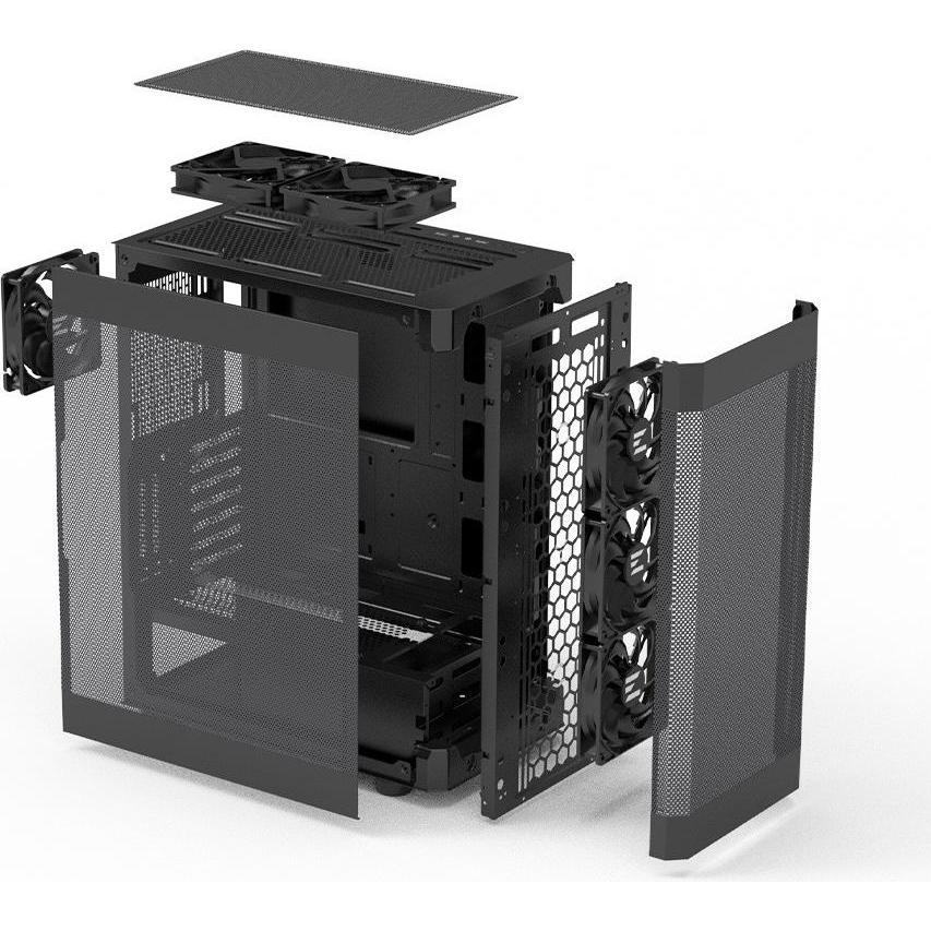 Thumbnail - Zalman I4 (Mini-ITX, ATX, mATX), PC Gehäuse, Schwarz