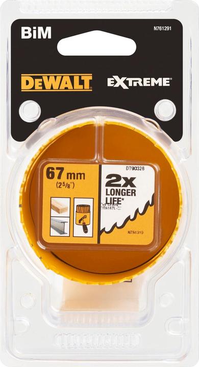 Actual product image DeWalt Hole saw (67 mm)