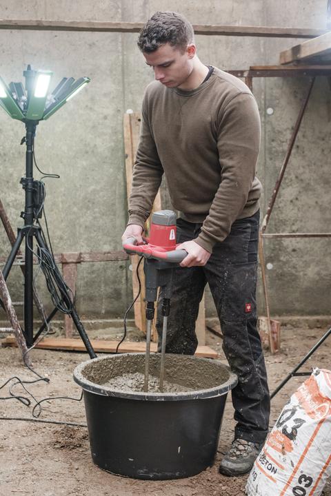 Actual product image Tecmix HAND MIXER TMX PRO 1600 (230V - EU) - 1600W, 2-SPEED, 180-460 / 300-750 RPM