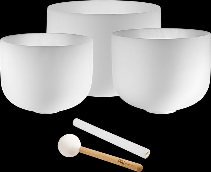 Image du produit Meinl Crystal Singing Bowl Set - 9A/12F/14C (Bol chantant)