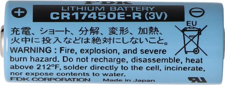 Actual product image Panasonic CR17450E-R Size A Standard (1 pcs., CR17450, 2400 mAh)