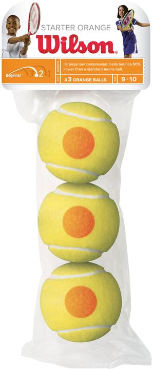 Actual product image Wilson Starter Orange 3 Balls