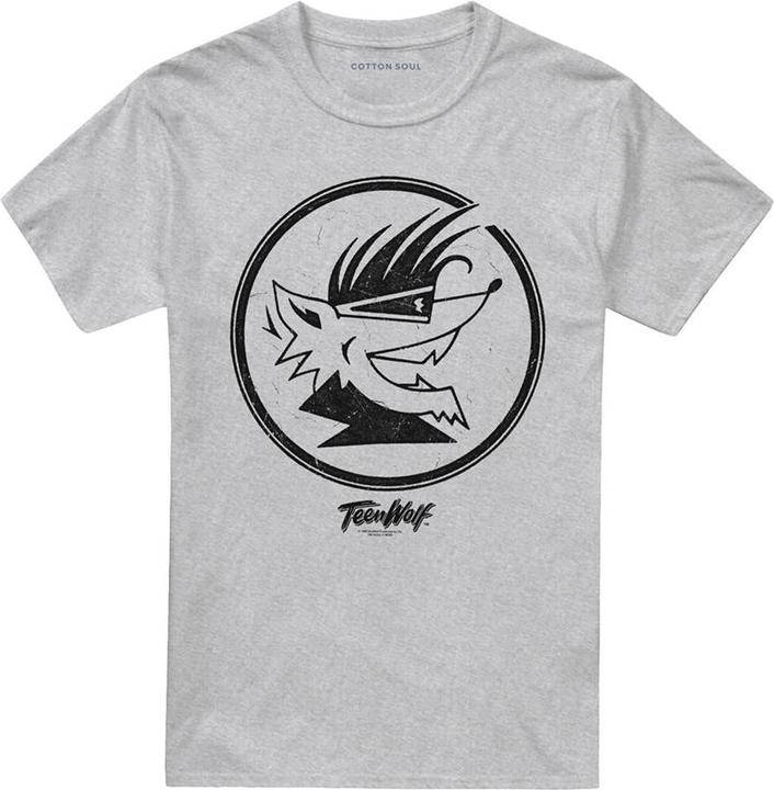 Produktbild Gildan Wolf Head TShirt meliert (M)