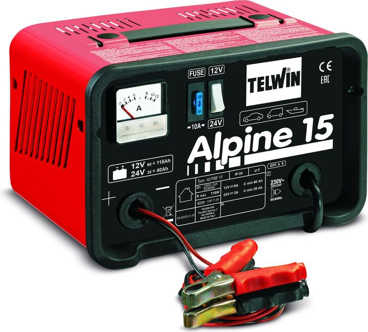 Actual product image Telwin Alpine15 (12V, 24V, 6 A)