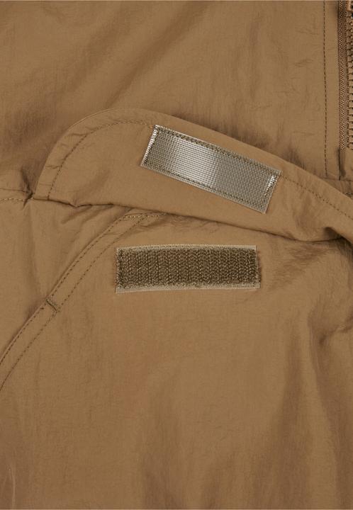 Actual product image Urban Classics Ladies Cropped Crinkle Nylon Pull Over Jacket (L)