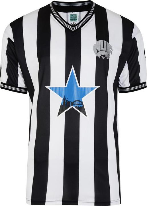 Immagine prodotto Score Draw maglietta retrò del Newcastle FC 1984 (S)