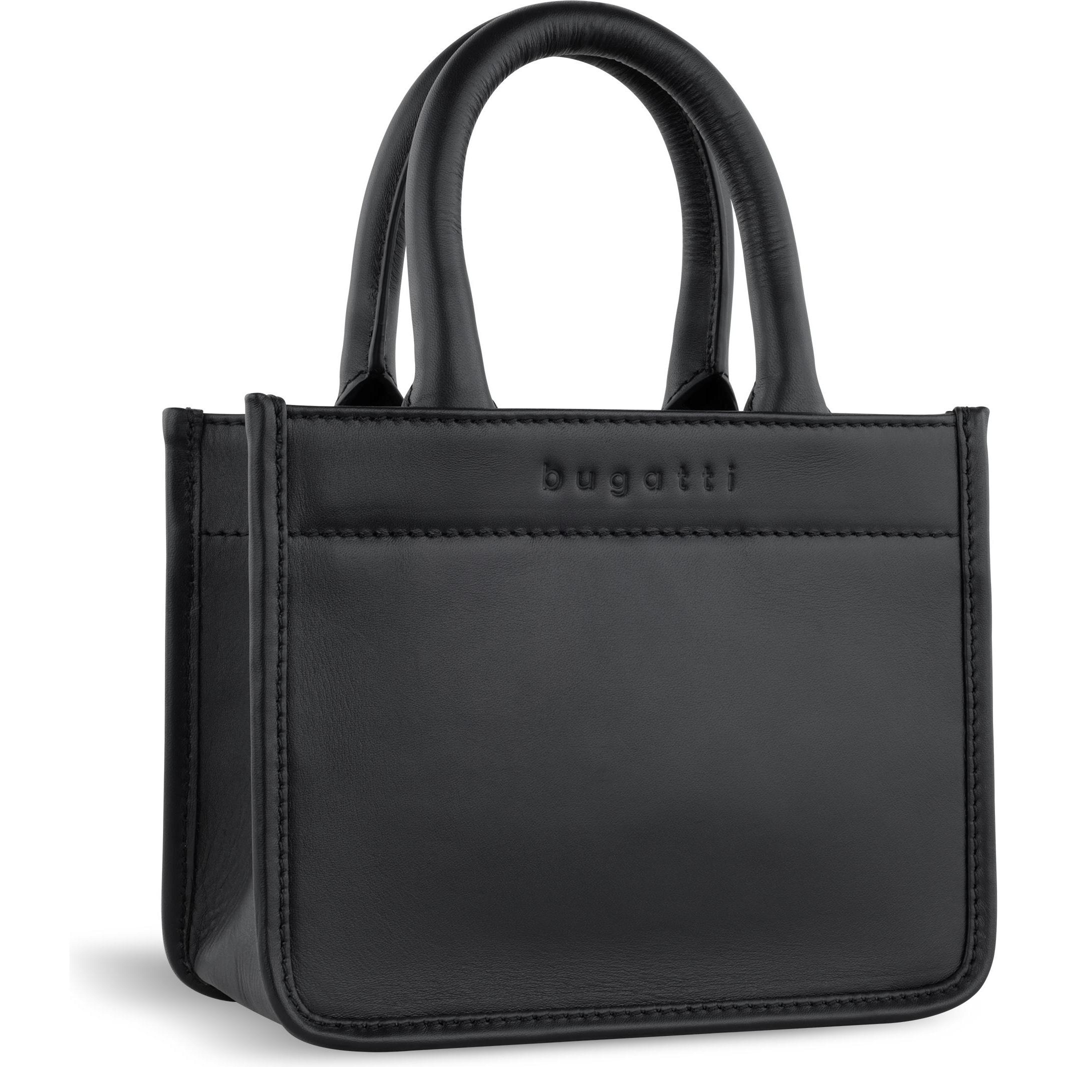 Thumbnail - Bugatti, Tasche, Daphne Handtasche Leder 19 cm, Schwarz, (3 l)