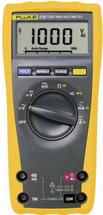 Actual product image Fluke Handheld multimeter digital 175 Ka (CAT III 1000V, CAT IV 600V)