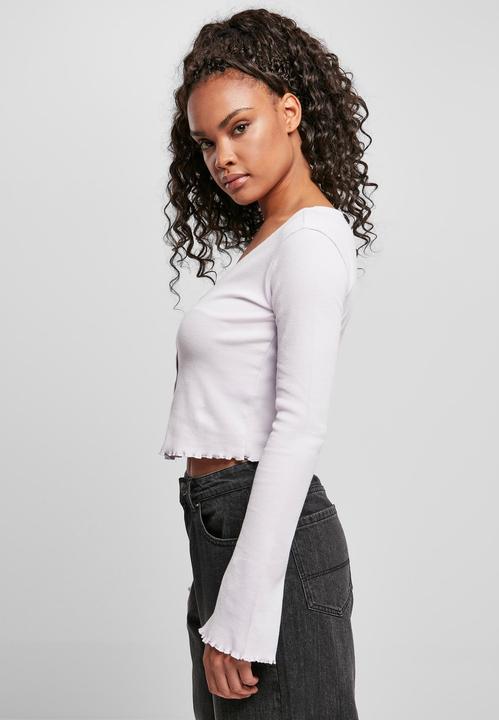 Produktbild Urban Classics Ladies Cropped Rib Cardigan (3XL)
