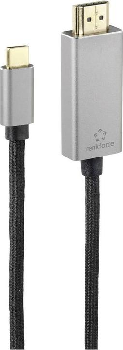 Immagine prodotto Renkforce RF-4995148 Cavo adattatore USB-C® / HDMI (1x spina USB-C (1 m)
