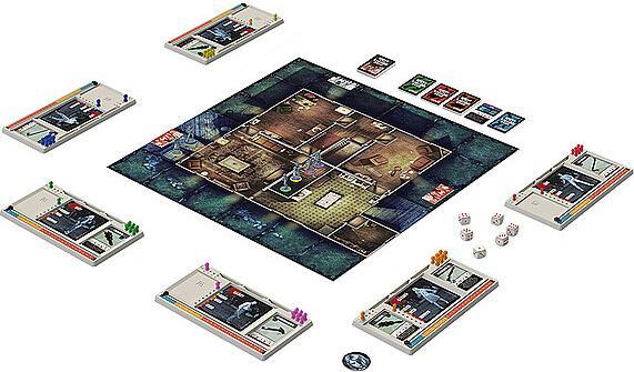 Immagine prodotto Cmon CMND1215 - Zombicide: La notte dei morti viventi, Gioco da tavolo, 1-6 giocatori, età 14+ (edizione (Tedesco)