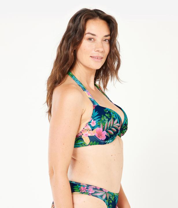 Image du produit Olaian Haut de maillot push up surf Femme - Elena borabora bleu (80 E)