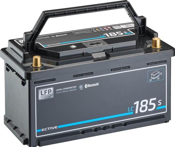 Produktbild Ective LC 185s LT | 185Ah Versorgungsbatterie mit Heizung (12 V, 185 Ah)