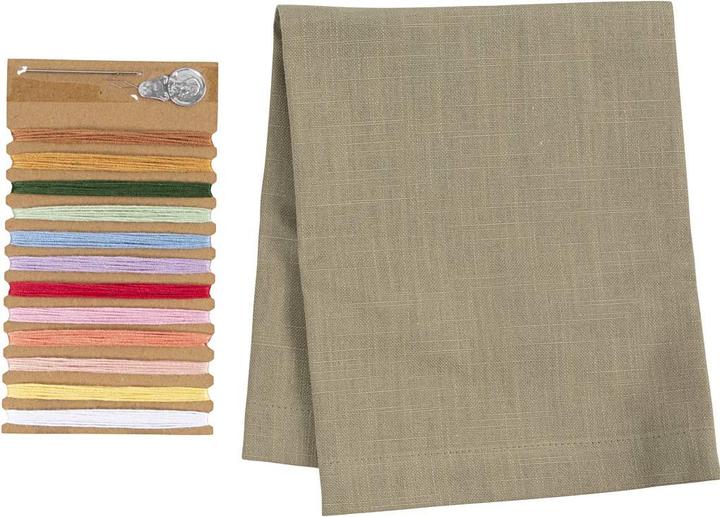 Actual product image Creativ Company Bastelset Sticken Serviette