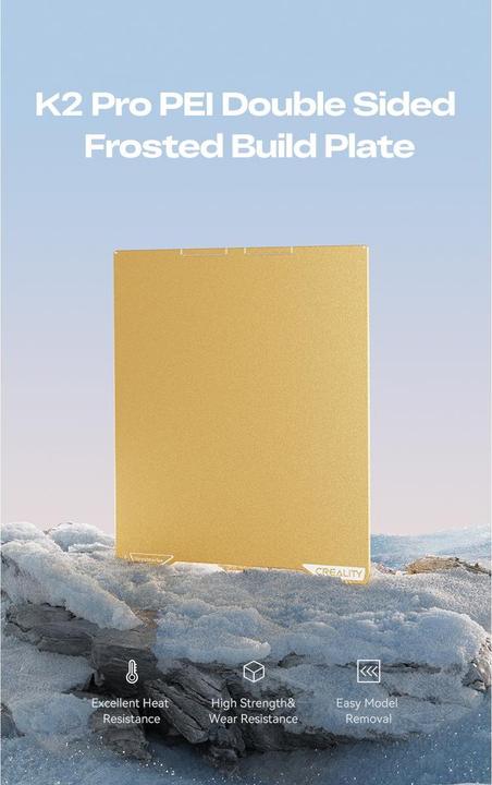 Produktbild Creality K2 Pro PEI mattierte Bauplatte (Ersatzteile)