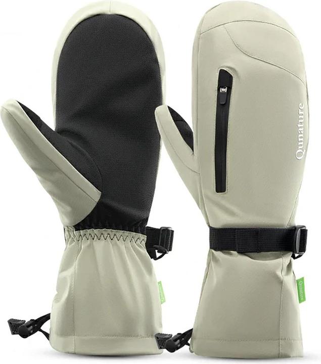 Dakine The others Qunature Qunature Full Length Ski Gloves Size L - Light Brown