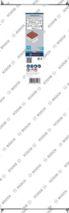 Actual product image Bosch Professional Zubehör PRO Core Cutter dry, 152 x 400 mm, 1 1/4 inch UNC (152 millimetres)