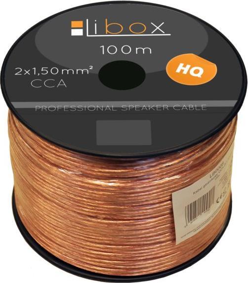 Actual product image Libox speaker cable 2x1.50 (100 m, 1.50 mm²)