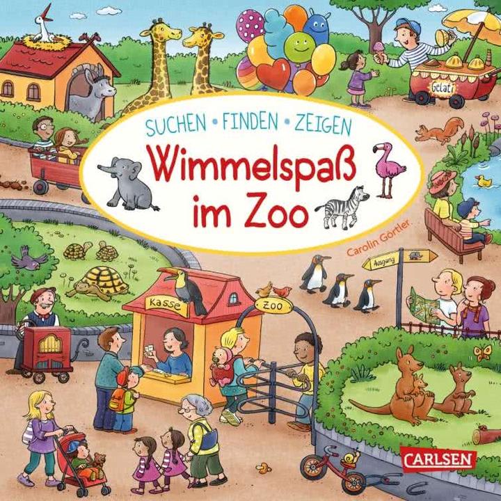 Actual product image Wimmelspass im Zoo (German)