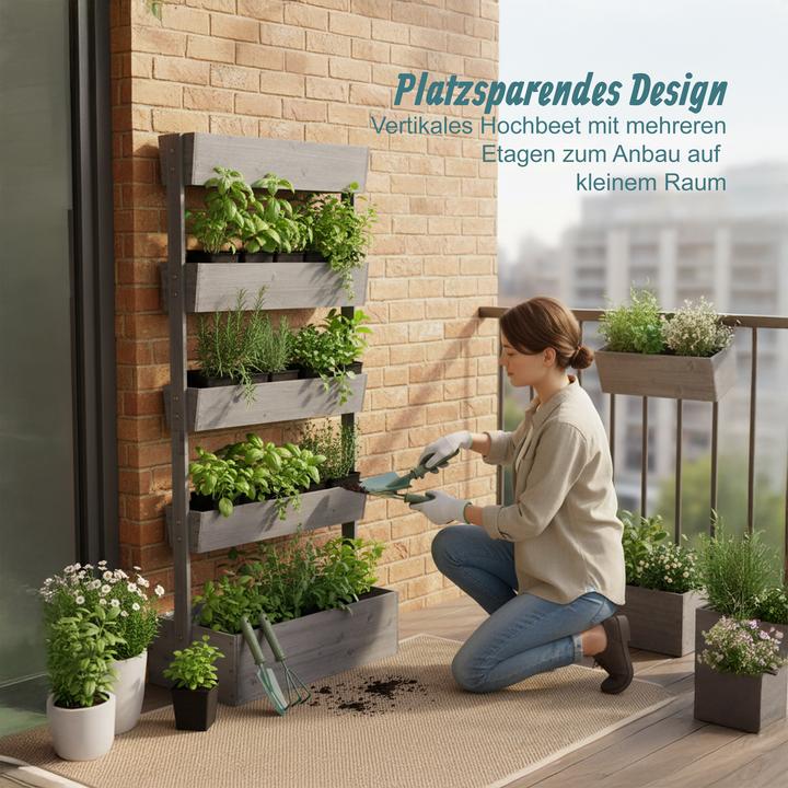 Produktbild Relaxdays Vertikalbeet
