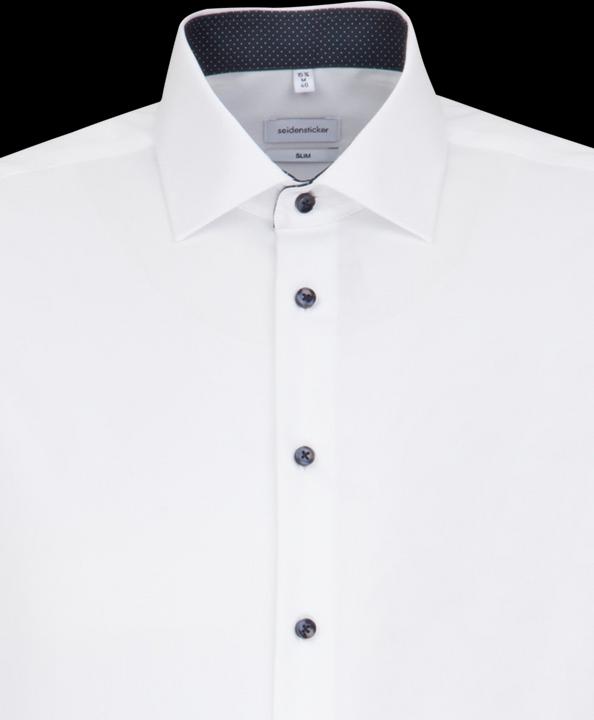 Immagine prodotto Seidensticker Camicia Slim Fit Business Kent Patch 12 bianca (39)