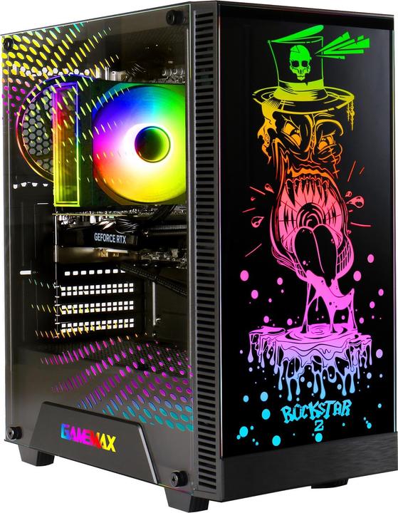 Actual product image GameMax MegaDeal Rockstar SET2637 (1000 GB, 32 GB, AMD Ryzen 5 7500F, GeForce RTX 5060)