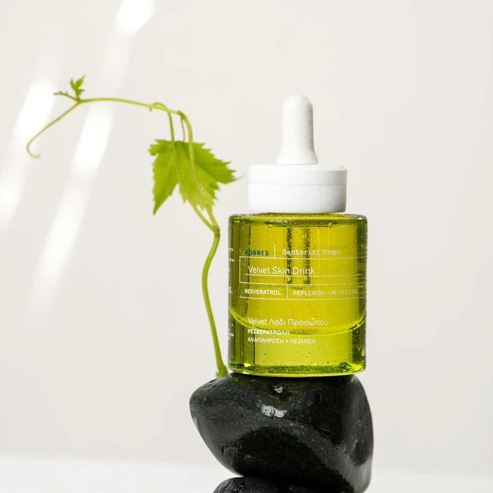 Actual product image Korres Huile sèche pour le visage Santorini Grape Velvet Skin Drink - 30 ml (30 ml)