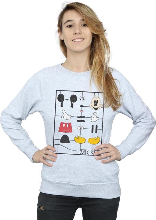 Immagine prodotto Disney Mickey Mouse Construction Kit Felpa Donna (XXL)