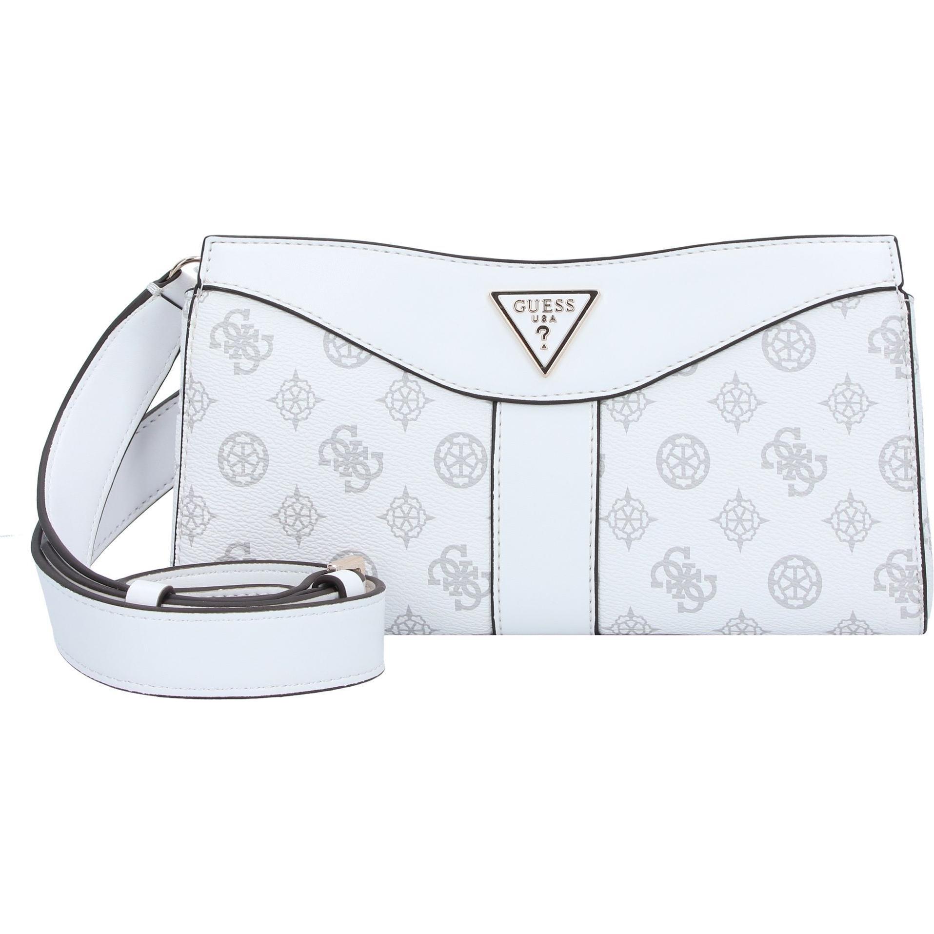Guess, Handtasche, Nolana Umhängetasche 24 cm, Weiss