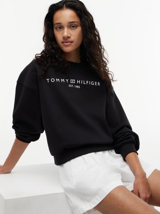 Produktbild Tommy Hilfiger Firmenlogo moderner Sweatshirt (S)