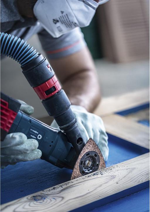 Produktbild Bosch Professional Zubehör EXPERT Sanding Plate AVZ 90 RT6 Blatt für Multifunktionswerkzeuge, 90 mm (60)