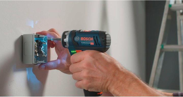 Produktbild Bosch Professional Akku-Bohrschrauber GSR 12V-15 FC(2x 2.0 Ah GAL 12V-40 GFA 12-B GFA 12-W GFA 12-E CC) (Akkubetrieb)