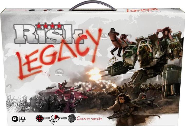 Produktbild Hasbro Spanisches Brettspiel Risk Legacy (Spanisch, 3 - 5 Spieler)