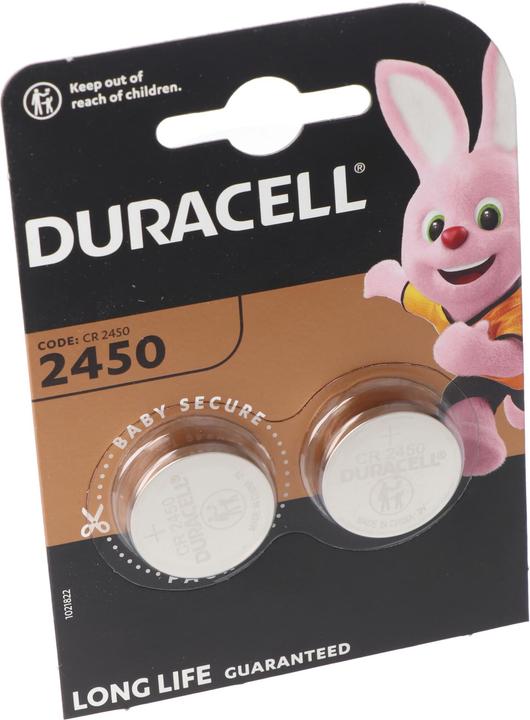 Produktbild Duracell Lithium Batterie (2 Stk., CR2450, 620 mAh)