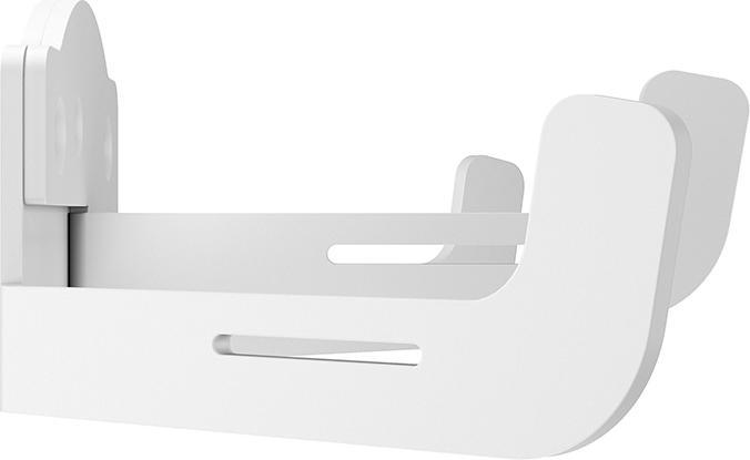 Produktbild Multibrackets Kabelhalterung Wand, Metall, weiss, max 2 kg (22.40 cm)