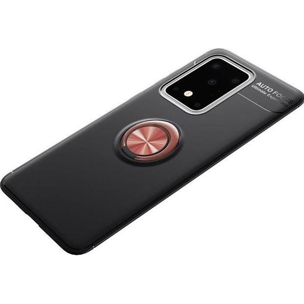 Thumbnail - MU Style Kickstand Series Softcase (Samsung Galaxy S20 Ultra), Smartphone Hülle, Schwarz, Rosa