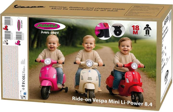 Immagine prodotto Ride-on Vespa Mini weiss Li-Power 8.4 (8.40 V)